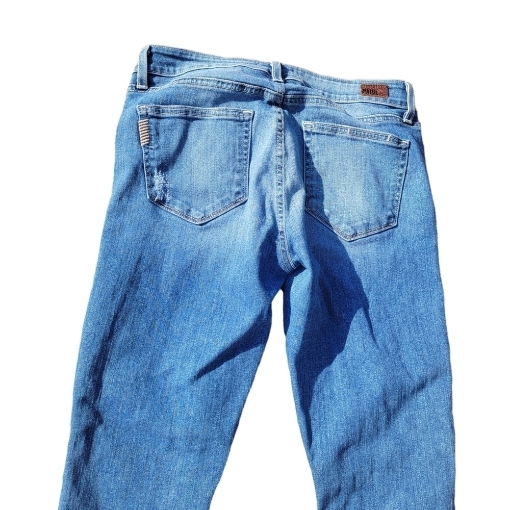 PAIGE Denim Verdungo Ankle Skinny Jeans in Hendrix Wash•28 - Picture 6 of 14